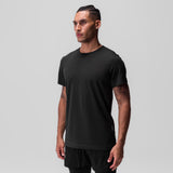 0846. CottonPlus™ Standard Mesh Back Tee - Black
