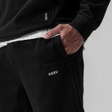 0655. Tech-Terry™ Oversized Sweats - Black "Patch"