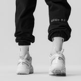 0655. Tech-Terry™ Oversized Sweats - Black "Global"