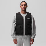 0859. Ripstop Insulated Puffer Gilet - Black