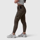 W032. Tetra-Lite® Cargo High Rib Jogger - Dark Earth