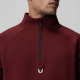 1021. Dri-Core™ Quarter Zip - Crimson