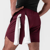 0994. AeroSilver® 7" Linerless Short - Crimson