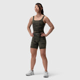 W029. Lycra® 3-in-1 Biker Short - Dark Camo