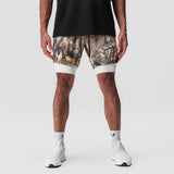 0866. Tetra-Lite® 7" Liner Short - Realtree® Camo / White / White "Wings"