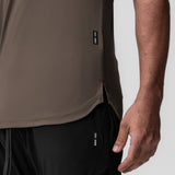 0660. AeroSilver® Established Tee - Deep Taupe