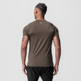 0918. AeroSilver® Fitted Tee - Deep Taupe
