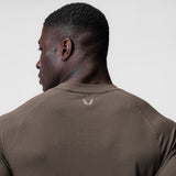 0919. Supima® Fitted Tee - Deep Taupe