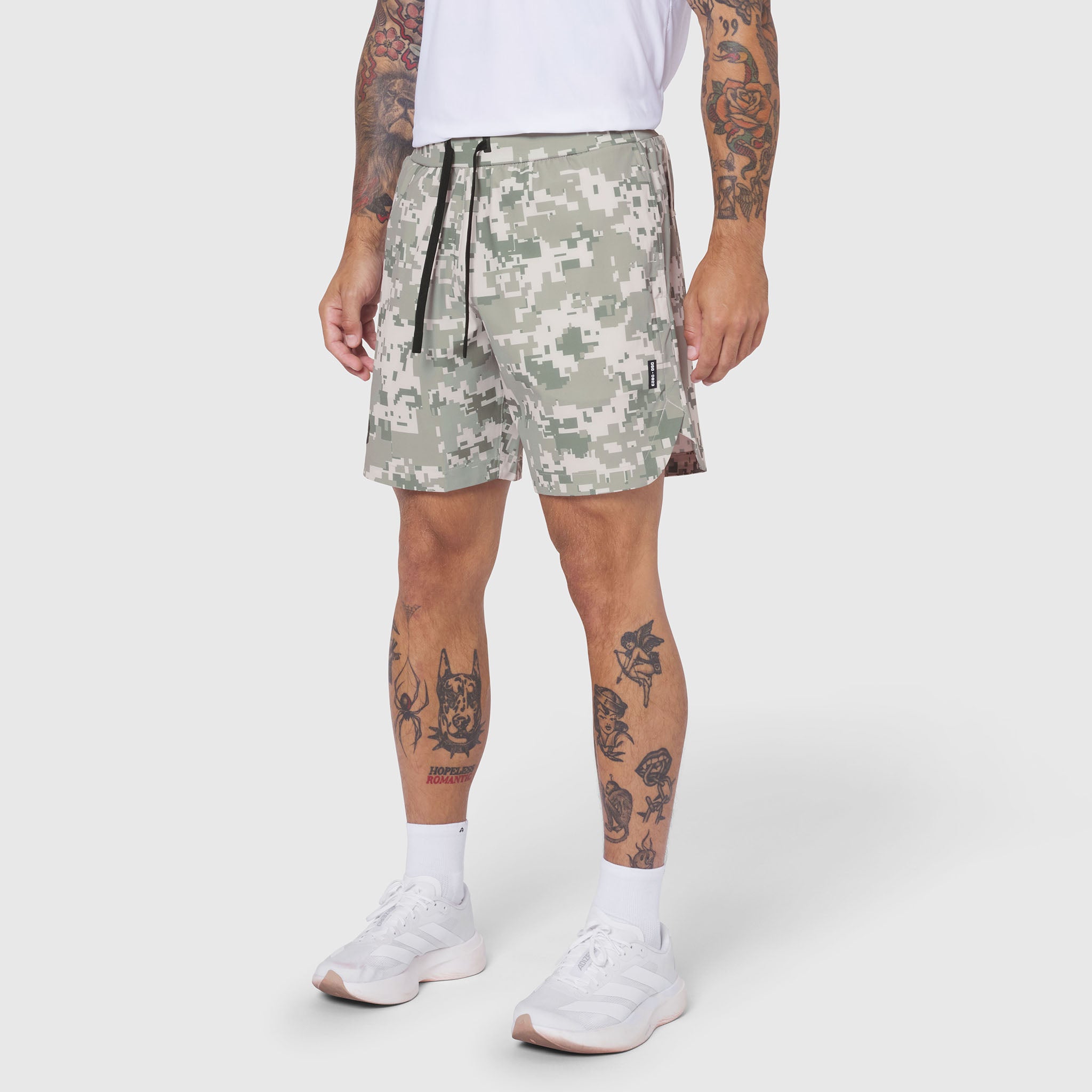 0823. Tetra-Lite® 7" Linerless Short - Digital Camo "Wings"