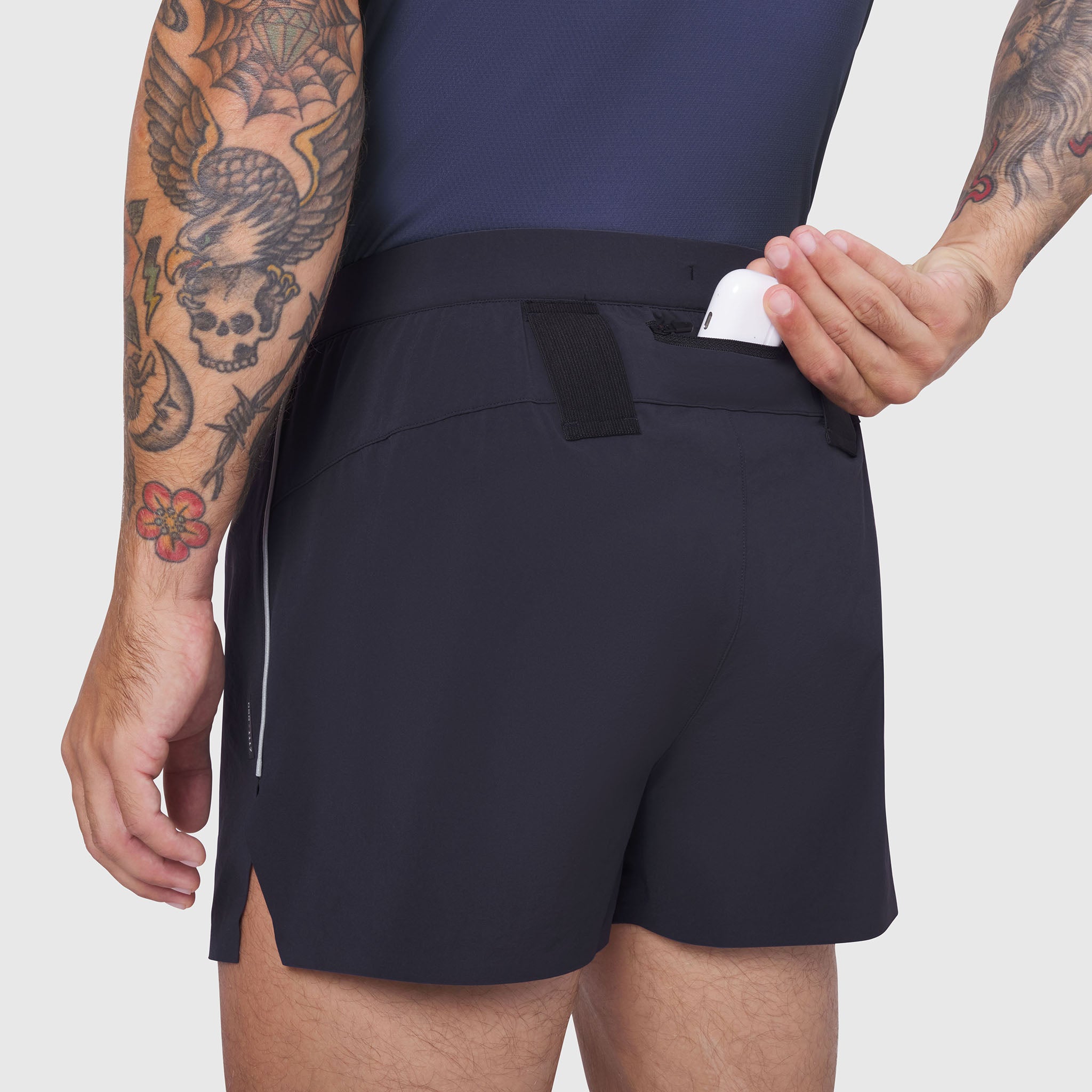 1117. Aerotex™ 3" Distance Short - Navy "Blade"