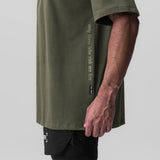 0824. Supima® Oversized Tee - Olive