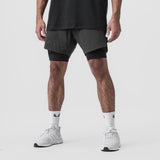 0866. Tetra-Lite® 7" Liner Short - Raven "ASRV"/Black