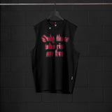 0807. Tech Essential™ Relaxed Cutoff - Black "Blast Radius"