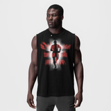 0807. Tech Essential™ Relaxed Cutoff - Black "Ghost Runner"