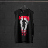 0807. Tech Essential™ Relaxed Cutoff - Black "Ghost Trace"