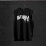 0807. Tech Essential™ Relaxed Cutoff - Black "Signal Lost"