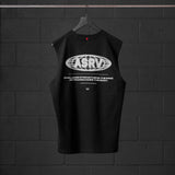 0807. Tech Essential™ Relaxed Cutoff - Black "Global Reach"