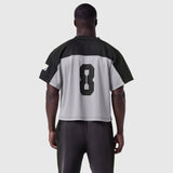 1111. Ion-Mesh™ Crop Jersey - Slate Grey