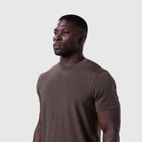 0923. Supima® Essential Tee - Dark Earth