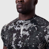0660. AeroSilver® Established Tee - Pixel Camo "Blade"