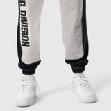 1120. Tech-Terry™ Mesh Panel Sweats - Heather Grey "Blade TD"