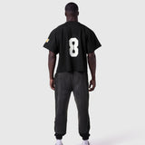 1111. Ion-Mesh™ Crop Jersey - Black