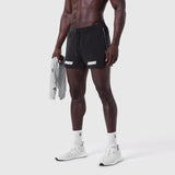 1117. Aerotex™ 3" Distance Short - Black "Blade"