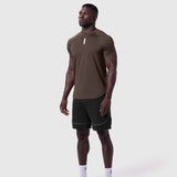 0660. AeroSilver® Established Tee - Dark Earth "Blade"