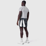 0865. Tetra-Lite® 5" Liner Short - Pixel Camo "Wings"/Black