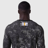 1112. Waffle Knit Longsleeve - Pixel Camo