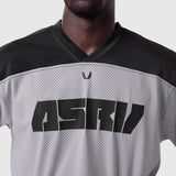 1111. Ion-Mesh™ Crop Jersey - Slate Grey