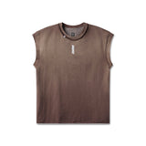 1115. Tech Essential™ Cap Shoulder Cutoff - Dark Earth Sun Fade