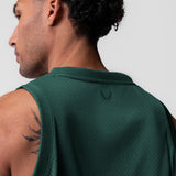 0990. Ion-Mesh Basketball Jersey - Forest Green