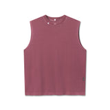 0807. Tech Essential™ Relaxed Cutoff - Faded Crimson