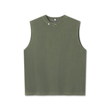 0807. Tech Essential™ Relaxed Cutoff - Faded Olive