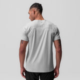 0846. CottonPlus™ Standard Mesh Back Tee - Heather Grey