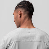 0846. CottonPlus™ Standard Mesh Back Tee - Heather Grey