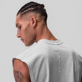 0845. Tech Essential™ Rocker Cutoff - Heather Grey