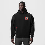 0874. Tech-Terry™ Zip Pocket Hoodie - Black "Infinite Mindset"