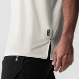 0822. AeroSilver® Oversized Tee - Ivory Cream