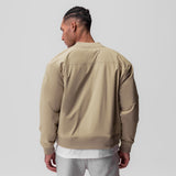 0858. Ripstop Insulated Bomber Jacket - Khaki