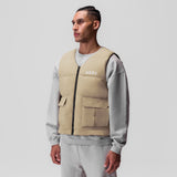 0859. Ripstop Insulated Puffer Gilet - Khaki