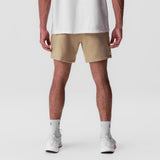 0867. Tech-Terry™ Sidelock Sweat Short - Khaki "Stacked Wings"