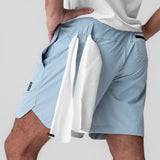 0823. Tetra-Lite® 7" Linerless Short - Light Sky "Wings"