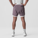 0865. Tetra-Lite® 5" Liner Short - Moonscape "Cyber"/White