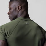 0839. 3D-Lite® 2.0 Lycra® Fitted Tee - Olive "OTWR"