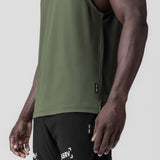 0837. 3D-Lite® 2.0 Lycra® Muscle Tank - Olive "RP"