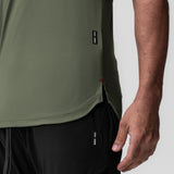 0660. AeroSilver® Established Tee - Olive "ASRV"