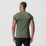 0918. AeroSilver® Fitted Tee - Olive