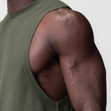 0926. Supima® Muscle Tank - Olive